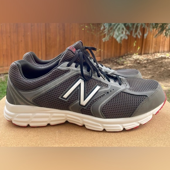 NEW Men’s New Balance 470v1 Gray Red ME470LG1 Running Shoes. Size 14 (2E) Wide main image 8